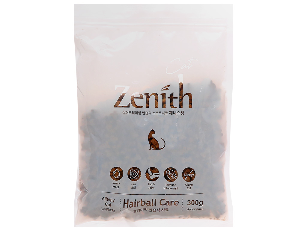 Thức Ăn Hạt Mềm Hỗ Trợ Tiêu Búi Lông Cho Mèo Mọi Lứa Tuổi Zenith Hairball Care 1,2kg - YonaPetshop