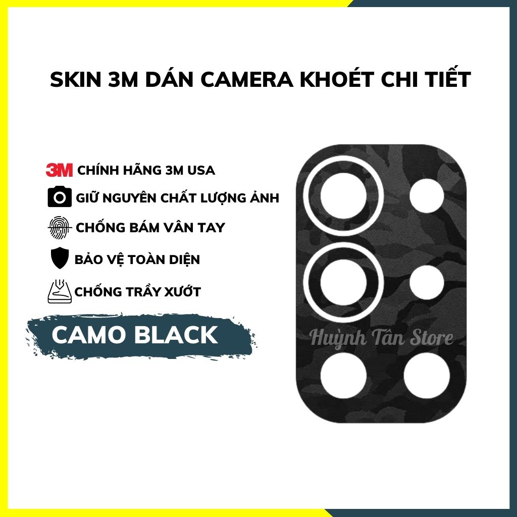 Dán skin camera cho oneplus 9R khoét lỗ chi tiết giữ guyên chất lượng ảnh chụp