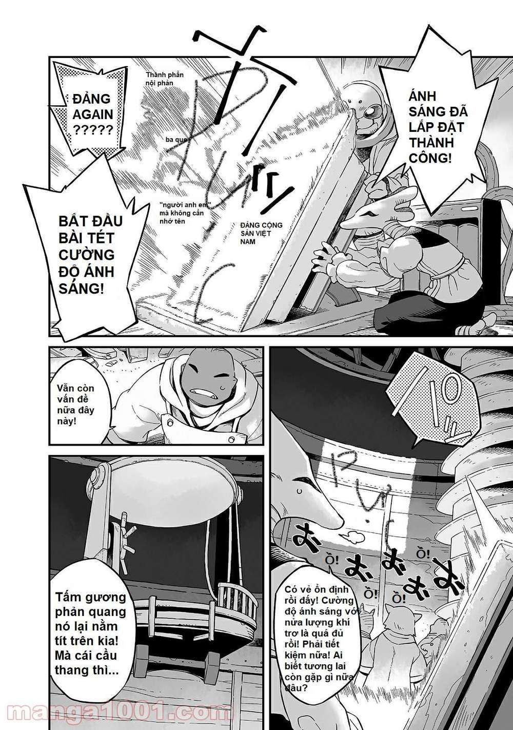 ngay cả khi hậu tận thế, thật hạnh phúc vẫn còn được sống... chapter 17 10