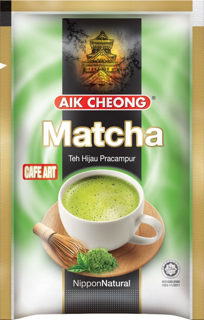 Trà sữa Gói Aik Cheong Malaysia Teh Tarik Combo 5 gói nhỏ Truyền thống, Matcha, Gừng, Chocolate, Capuchino