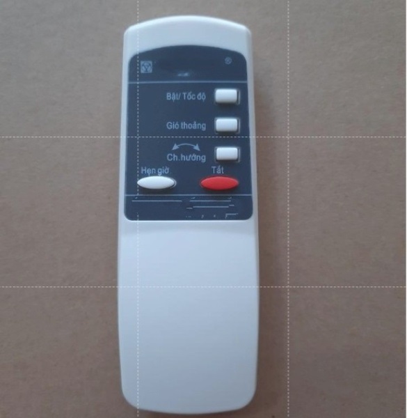 Hình ảnh Remote Điều khiển từ xa quạt dành cho Vinawind các dòng quạt cây treo tường QTT400X QD