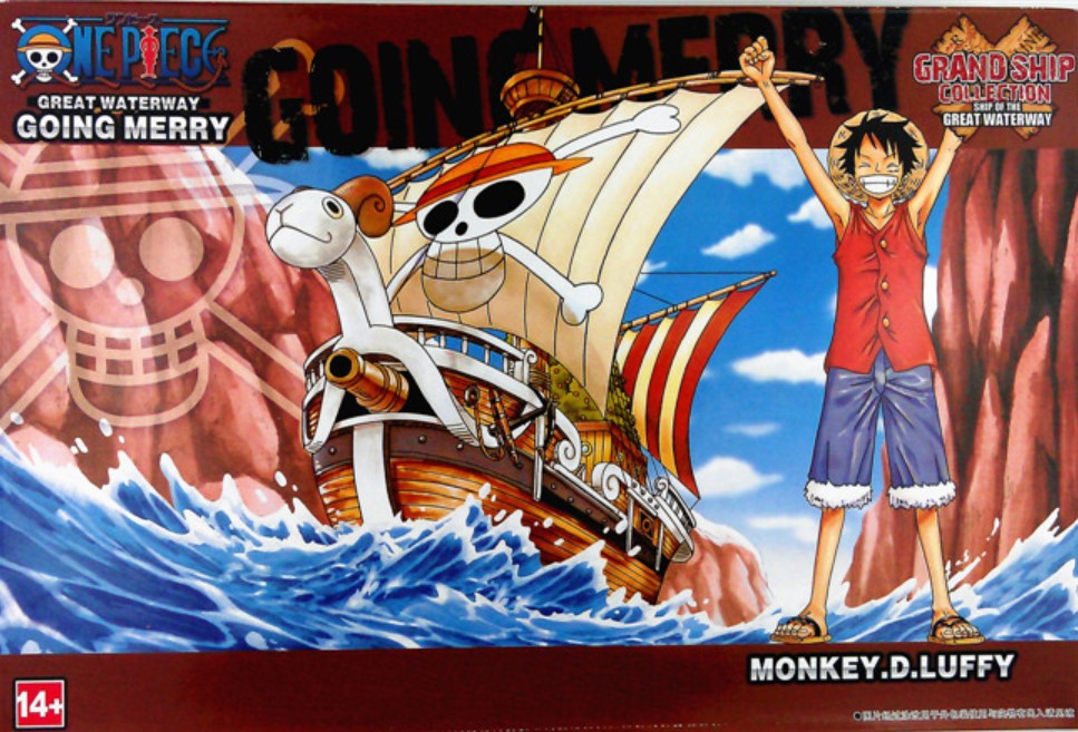 Mô hình lắp ráp Going Merry One Piece + Tặng kèm 1 bộ thẻ bài Pokemon