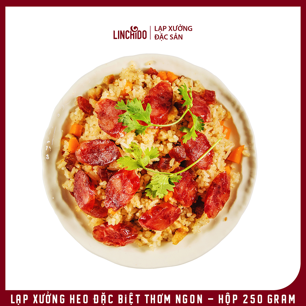 Lạp Xưởng Heo Đặc Biệt Thơm Ngon - Hộp 250 Gram