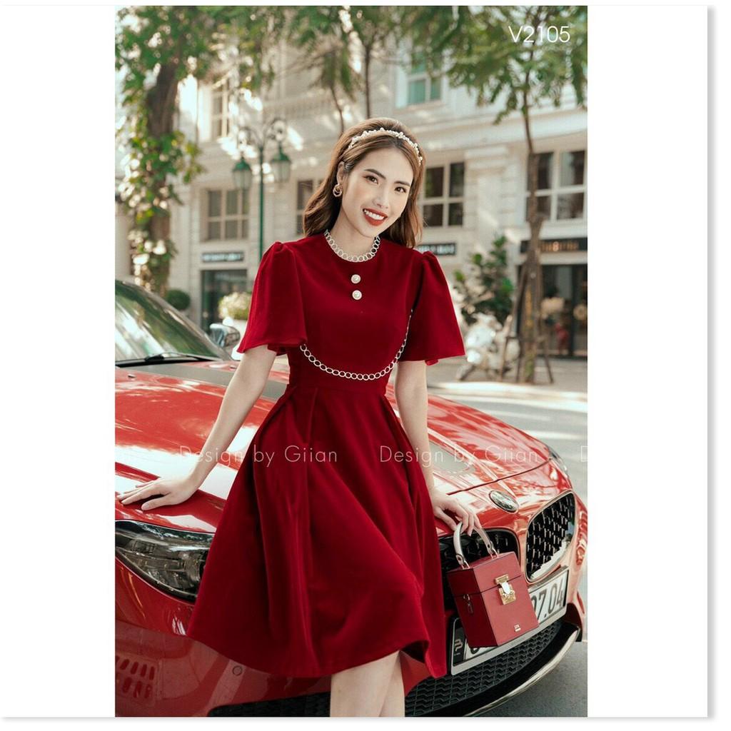 ĐẦM LỤA HÀNG QUÃNG CHÂU,DÁNG XÒE,THIẾT KẾ TRƠN NHƯNG KHÔNG KÉM PHẦN SANG TRỌNG THỜI TRANG VINA 1HIT FASHION
