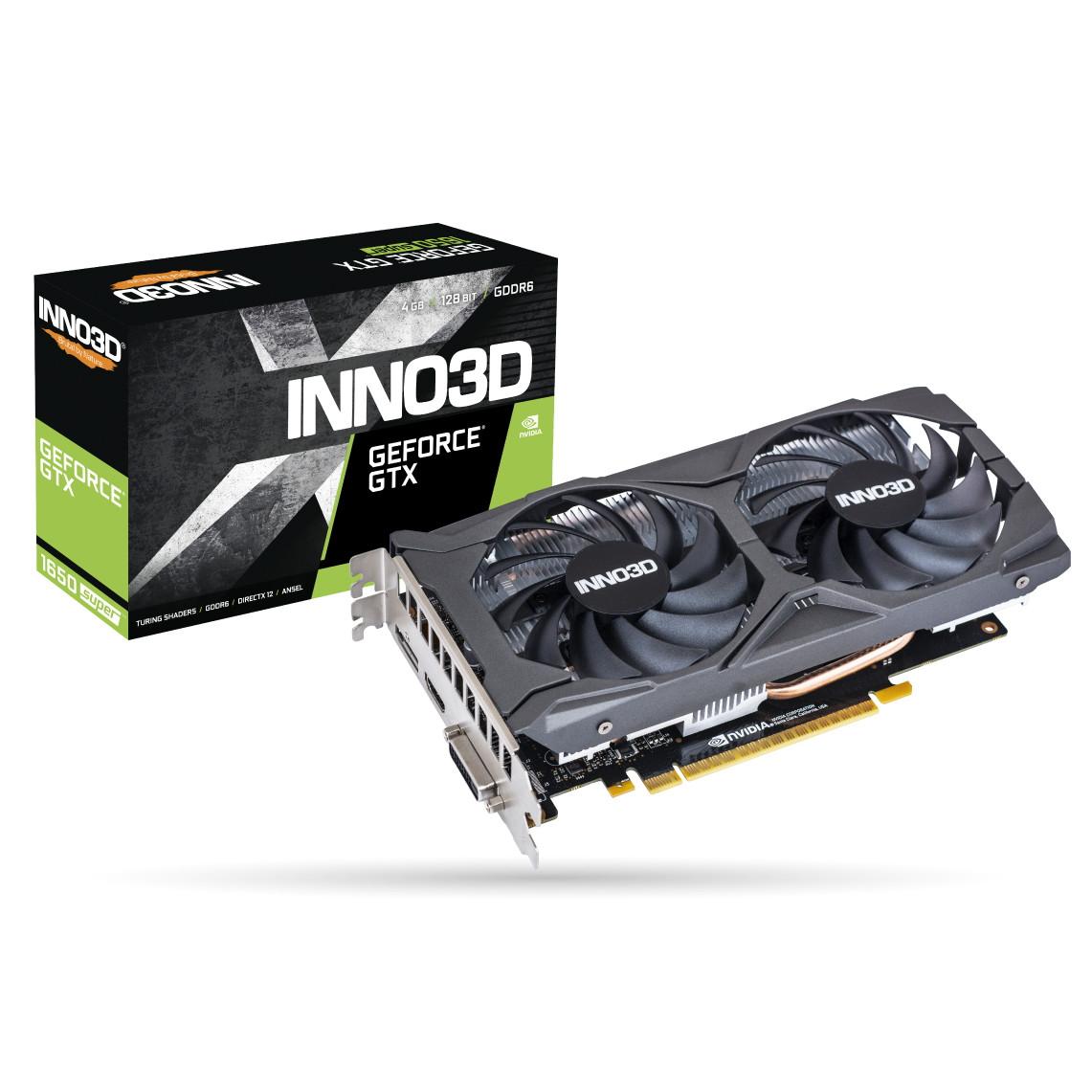 Card Màn Hình INNO3D GEFORCE GTX 1650 SUPER TWIN X2 OC - Hàng Chính Hãng