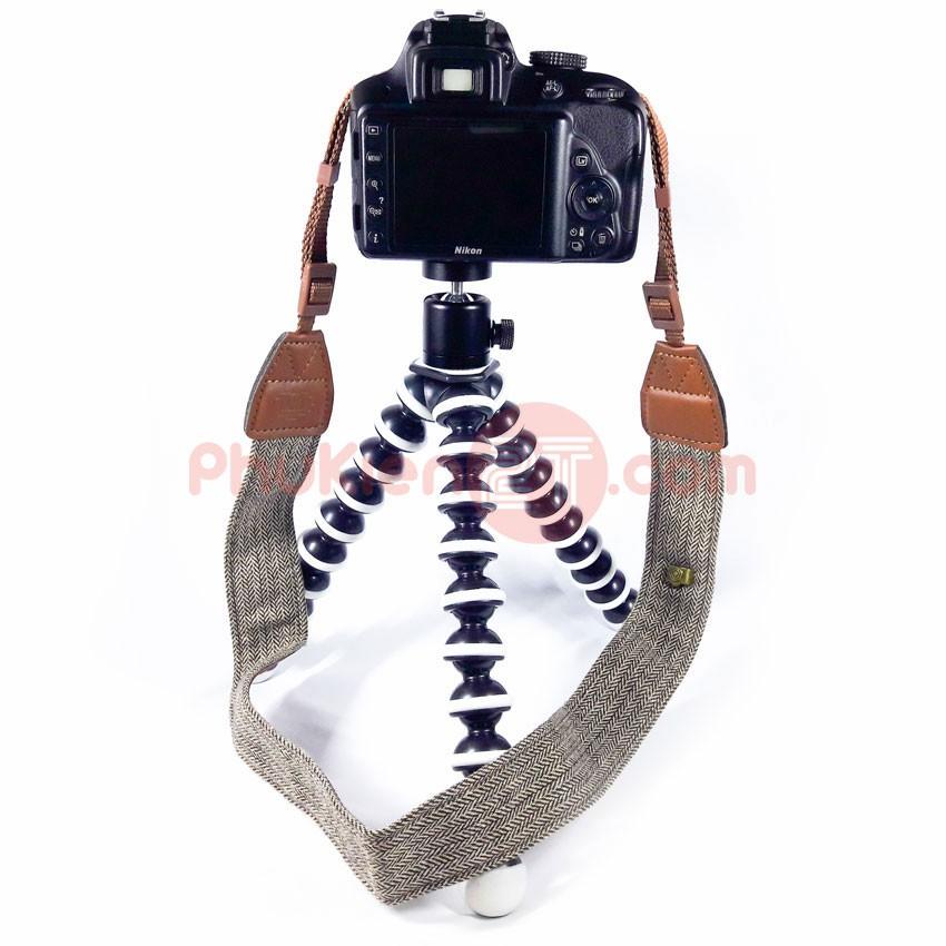 Bộ chân máy ảnh bạch tuộc lớn và đầu bi chân máy ảnh cao cấp toàn thân kim loại