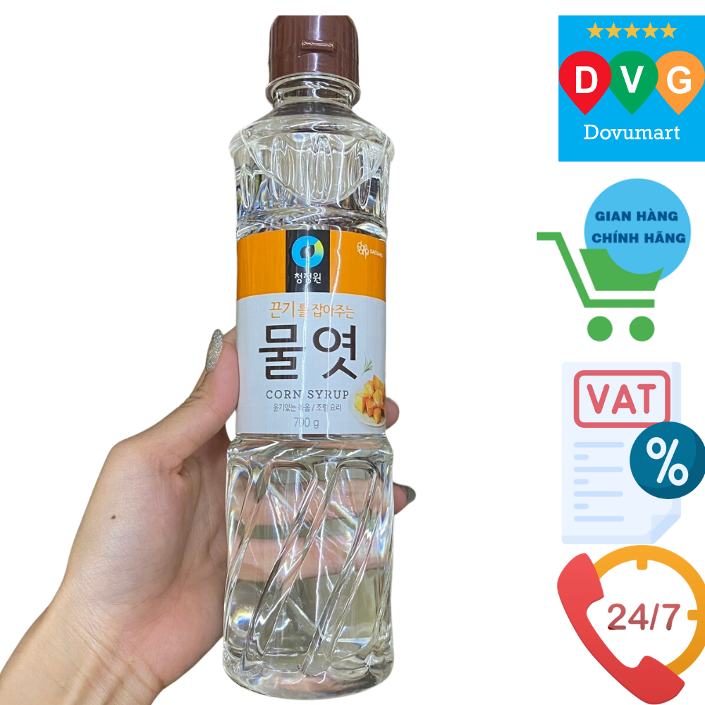 Mật Ngô /Mạch Nha / Nước Đường Bắp Daesang Hàn Quốc Chai 700G /대상) 물엿 700G