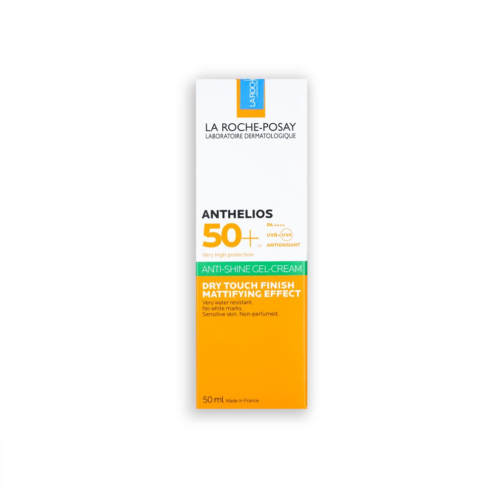 Kem Chống Nắng Không Màu Kiểm Soát Dầu La Roche-Posay Anthelios XL Dry Touch Gel-Cream SPF 50+ UVB &amp; UVA (50ml)