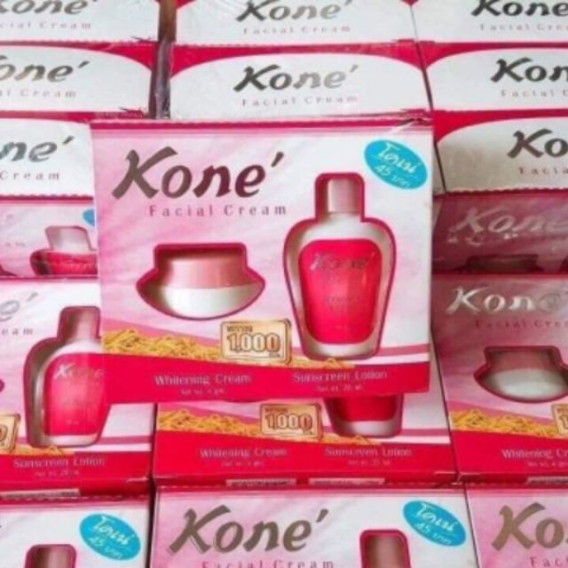 combo 12 Kem Facial Crea Kone Trắng Da Thái Lan 50g ( không có tem phụ )