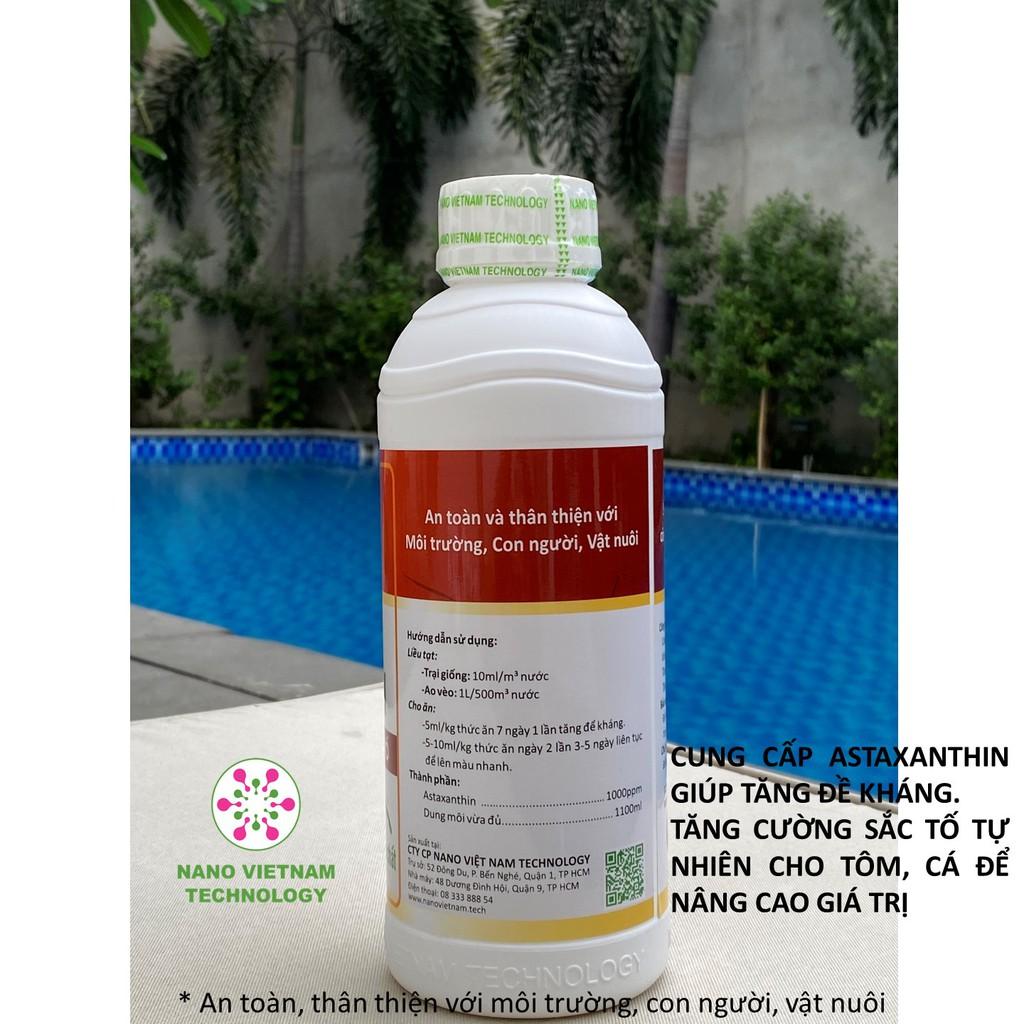 Nano lantan 100% nguyên chất Nano Vietnam Tech cho tôm, cá và động vật thủy sinh 1100ML