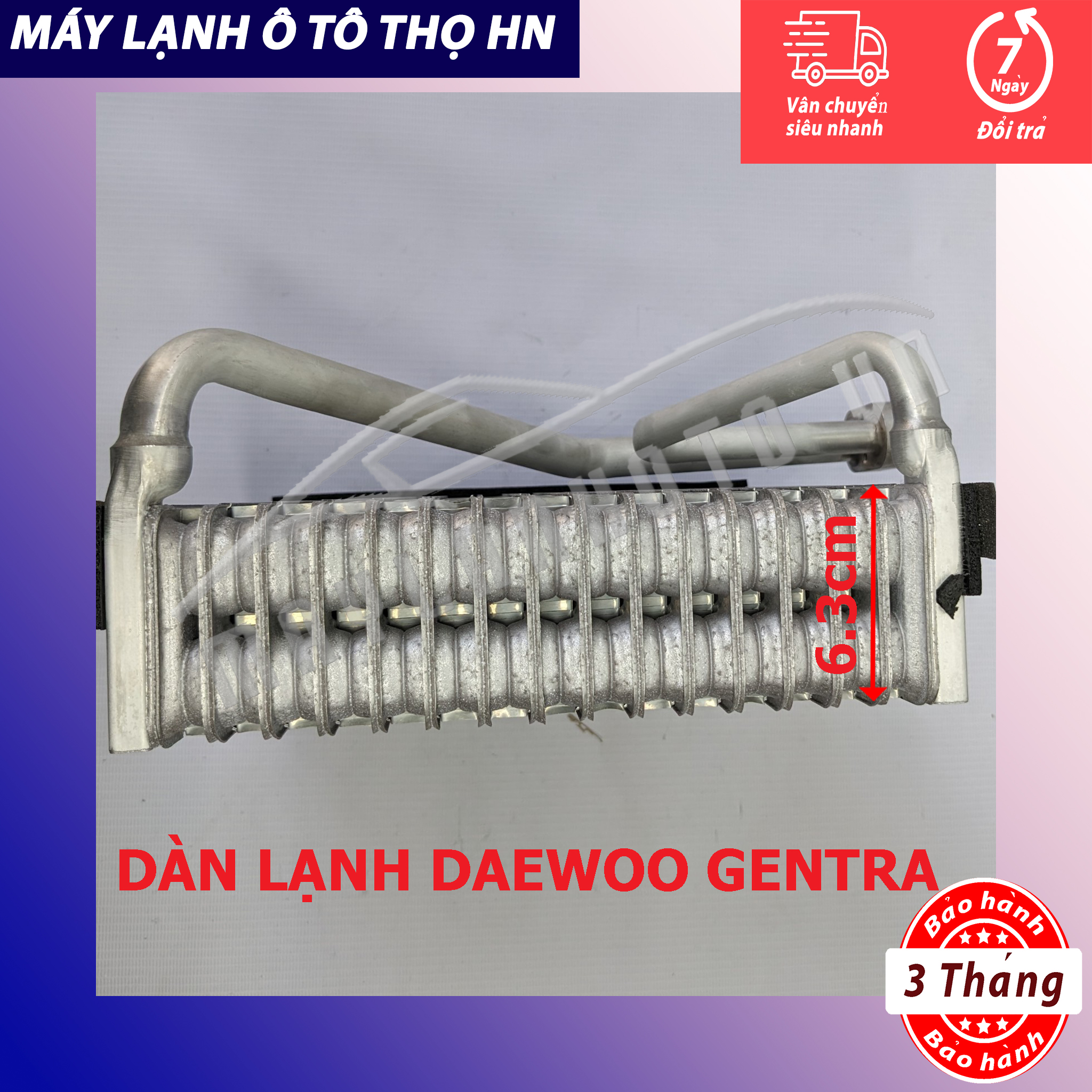 Dàn lạnh DW Gentra - Chevrolet Aveo 2003-2014 hàng xịn Hàn Quốc /Thái Lan 03 04 05 06 07 08 09 10 11 12 13 14