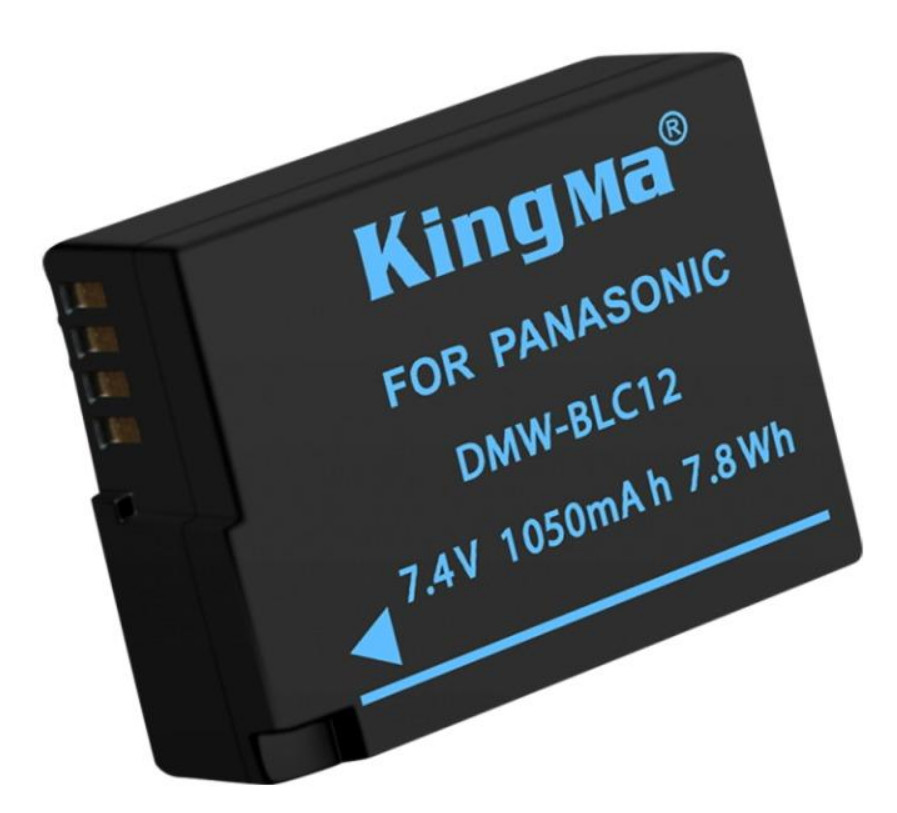 Combo pin sạc Kingma cho Panasonic DMW-BLC12, Hàng chính hãng