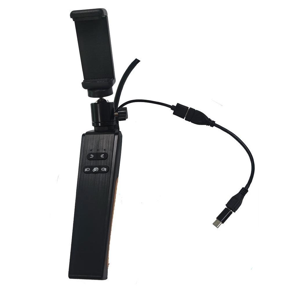 3.9MM/8.5MM Chỉ đạo 360 độ bằng Điện Máy nội soi Borescope công nghiệp Camera HD Mini Camera kiểm tra ô tô với 6LED Màu sắc: 8.5mm Có màn hình