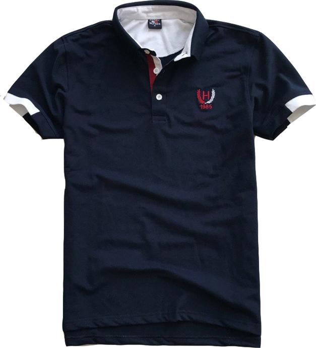 Áo Thun Nam Cá Sấu Cao Cấp Không Xù Lông MD-001 - Xanh Navy - XL