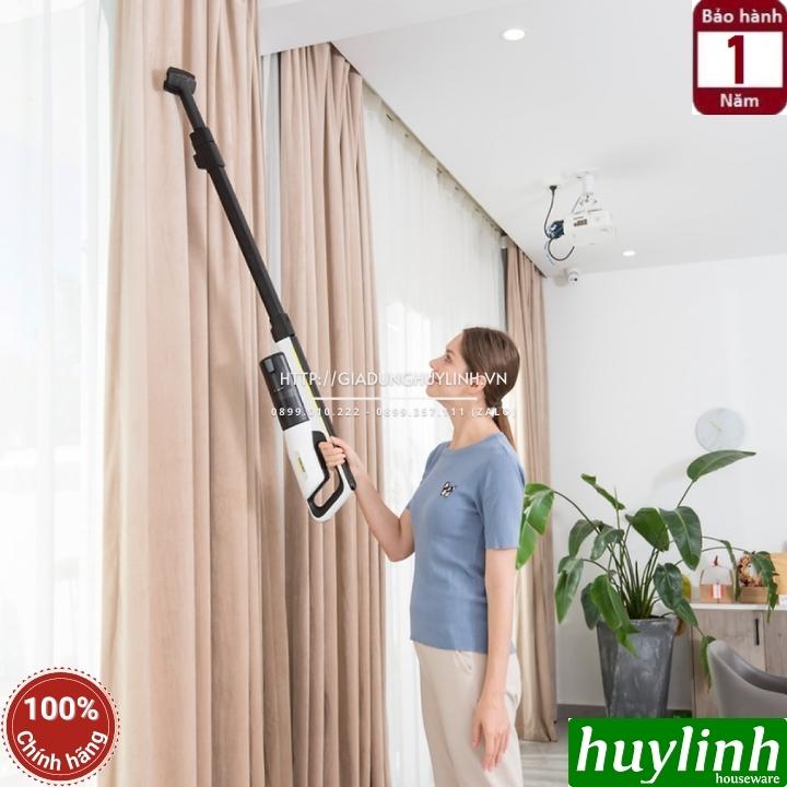 Máy hút bụi không dây dùng pin Karcher VC4 S Cordless - 2 trong 1 - Hàng chính hãng