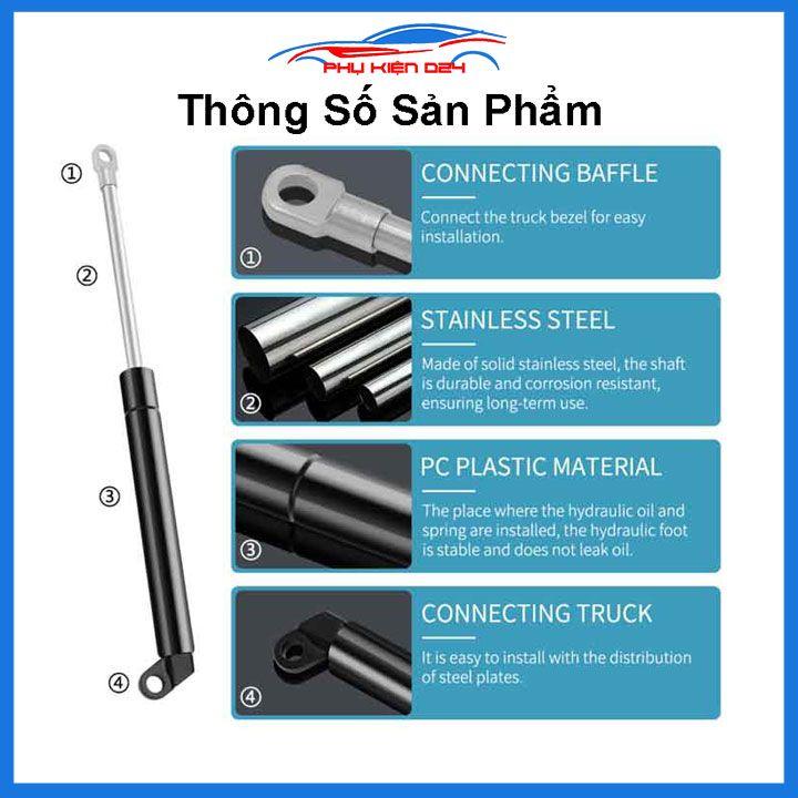 Ty hãm cốp thủy lực cho xe bán tải Navara 2005-2006-2007-2008-2009-2010-2011-2012-2013-2014