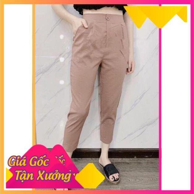 QUẦN BAGGY KHÓA TRƯỚC CHUN SAU CHẤT ĐŨI NHẸ MÁT NHIỀU MÀU THỜI TRANG QUẦN BAGGY ĐŨI 821