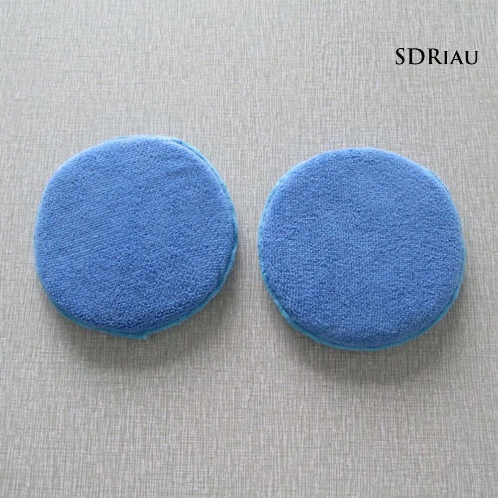 Miếng bọt biển sợi tổng hợp mềm dùng để đánh bóng bảo dưỡng có túi tiện lợi cho xe hơi