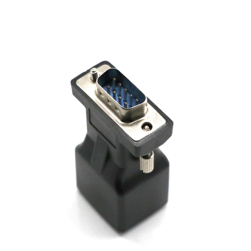 To RS232, DB9 9-Pin Serial Port Male To  Female /6 Ethernet