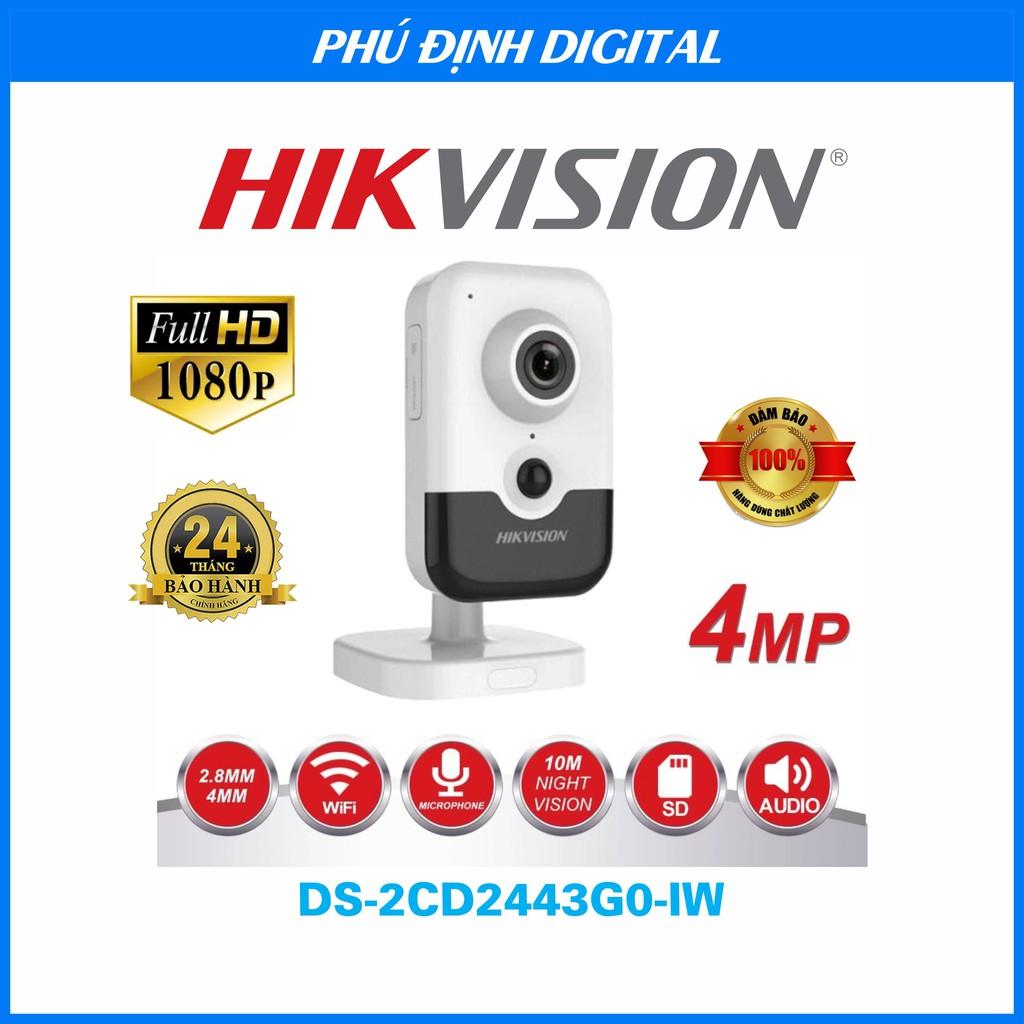 Camera wifi Hikvision quan sát ngoài trời trong nhà chống trộm hồng ngoại - Hàng Chính Hãng