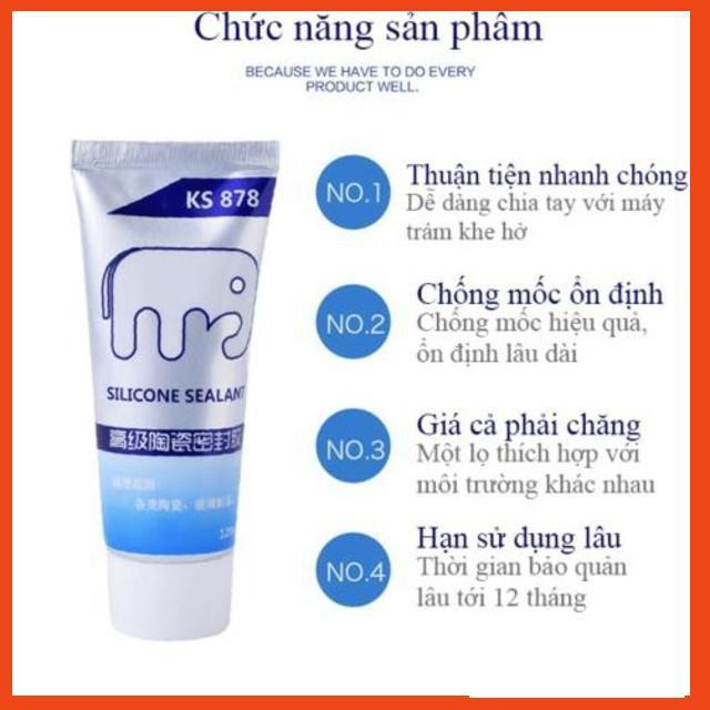 Khuyến mãi - Keo trám khe hở vết nứt nhà cửa đa năng chống nước chống mốc (bộ 4 lọ)