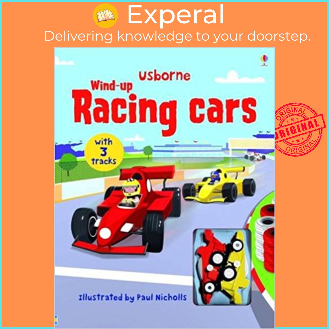 Sách - Wind-Up Racing Cars by Sam taplin