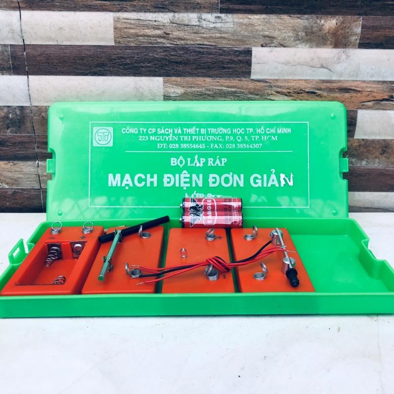 Bộ lắp mạch điện đơn giản lớp 5, đồ chơi trẻ em