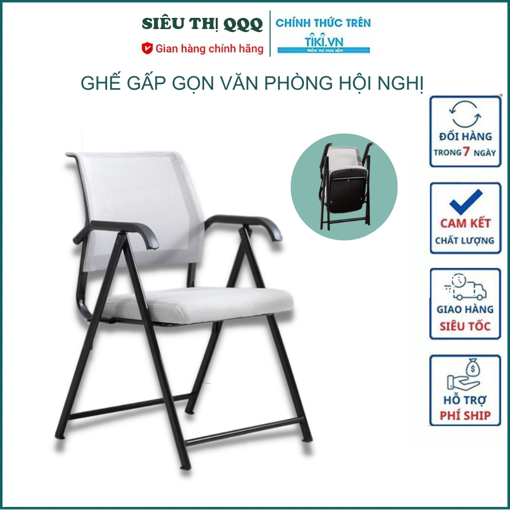 Ghế gấp gọn văn phòng hội nghị đa năng - Hàng nhập khẩu