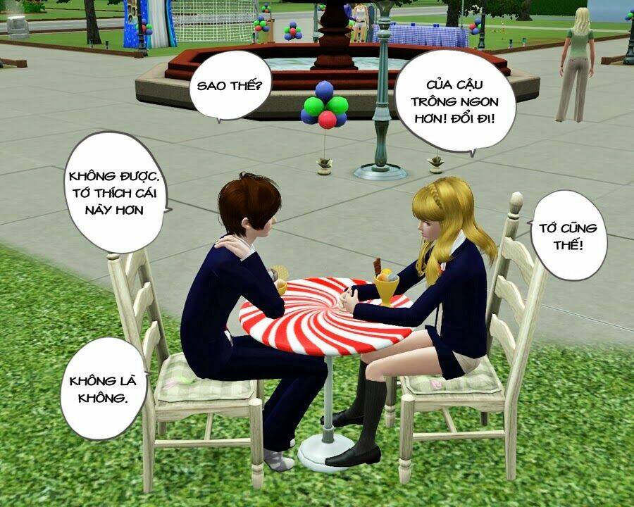 viên kẹo ngọt của tôi [truyện sims 3] chapter 2 9