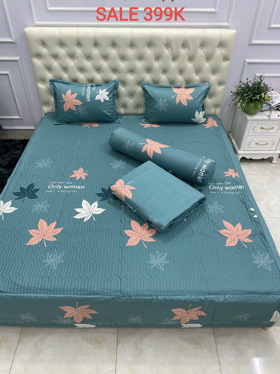 Xả Kho "GỐI GA 100% COTTON" siêu Combo:Đồng giá 399k tất cả các kích thước,mua cộng dồn 10 sp hoàn tiền mặt 10%,Free Ship.