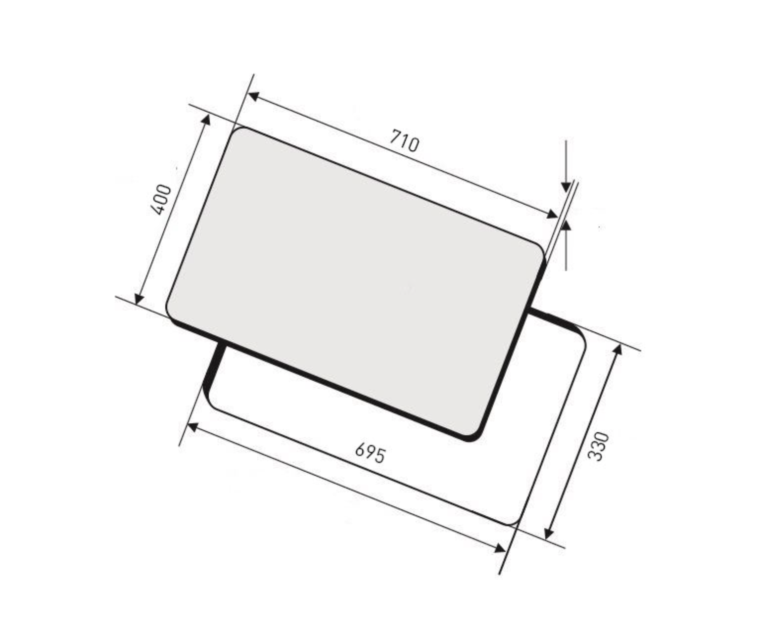 Hình ảnh Bếp Điện Từ H3 EIH7520BL - ELICA Ý - Hàng Chính Hãng