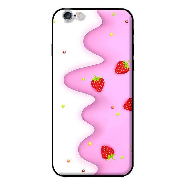 Ốp in cho iPhone 6s Plus Họa Tiết Dâu - Hàng chính hãng