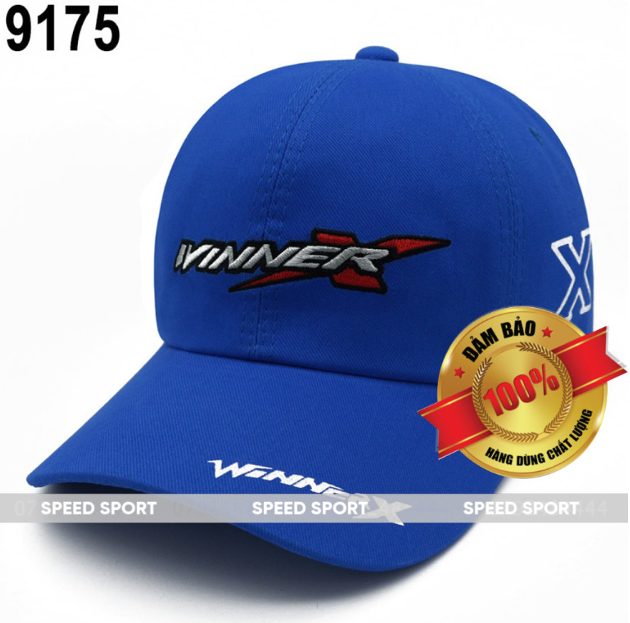 Nón thể thao đội WINNER X 4 màu TRẮNG ĐỎ XANH VÀ ĐEN bao chất nhìn bụi bặm, thích hợp việc đi phượt, đi bão cùng bạn bè, người yêu hay kể cả theo nhóm!