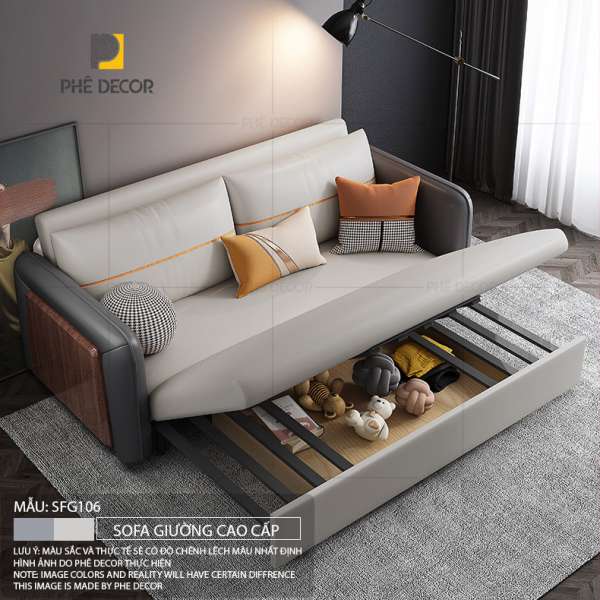 SOFA GIƯỜNG CAO CẤP - SFG106 - 1.8m*0.82m*0.82m