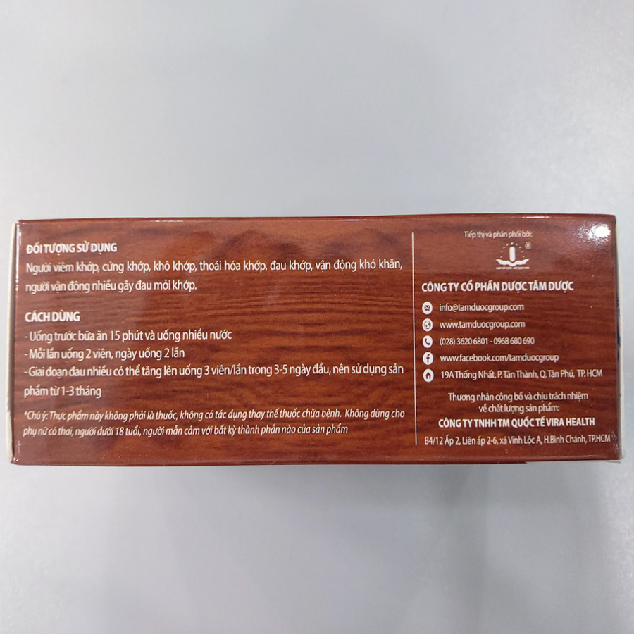 Tê Nhức Chi Fast New Brand Hỗ Trợ Giảm Đau Mỏi Xương Khớp, Thoái Hóa Khớp, Đau Thần Kinh Tọa, Tê Nhức Chân Tay