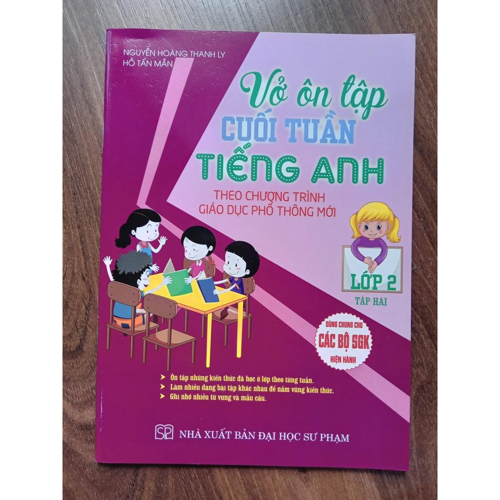 Sách - Vở Ôn Tập Cuối Tuần Tiếng Anh Lớp 2 - Tập 2
