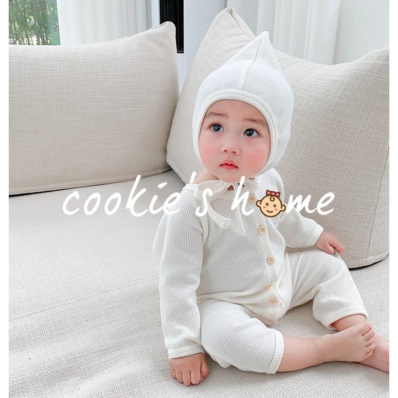 Body korea dài taytrắng/ hoạ tiết hoa  body ngủ không tất trắng cotton mùa hè cho bé sơ sinh đến 18 tháng