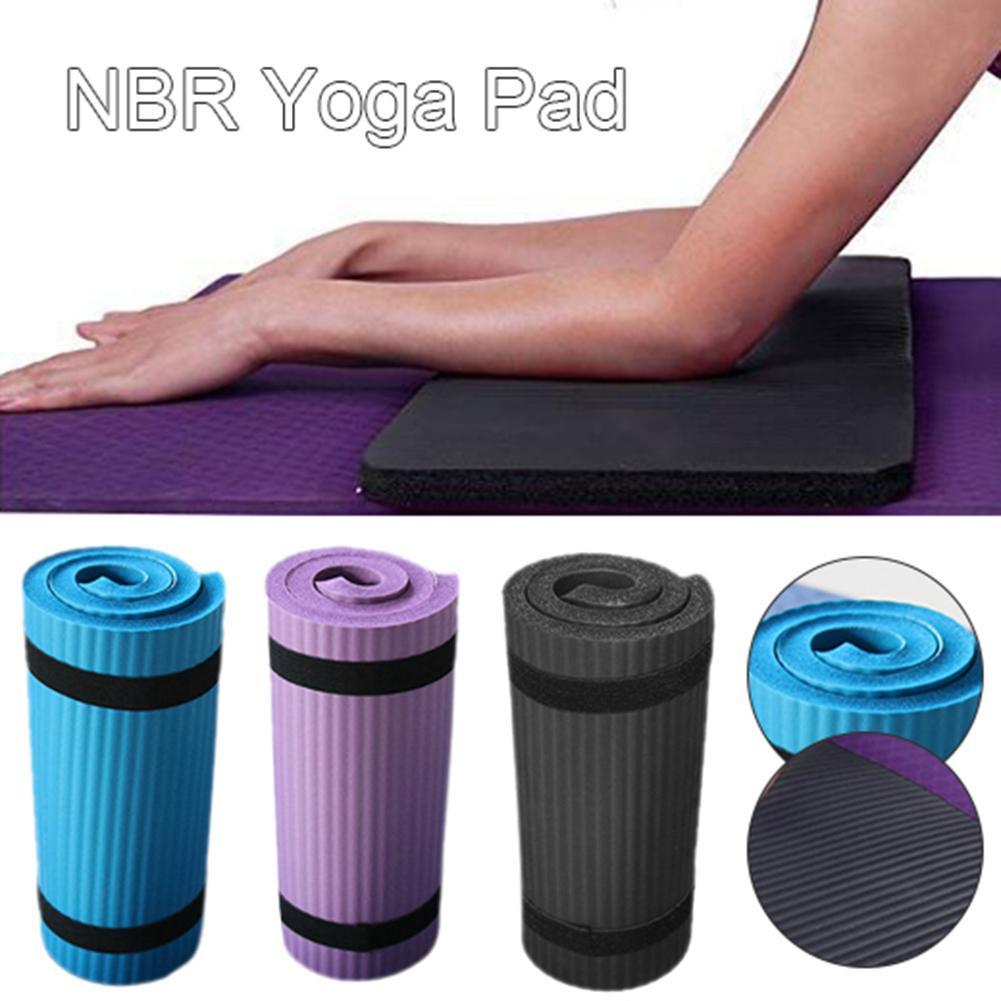 Yoga Mat Thick NBR Yoga Mat Indoor Sports Equipment For Yoga Exercises Training Abdominal Exercise Accessories