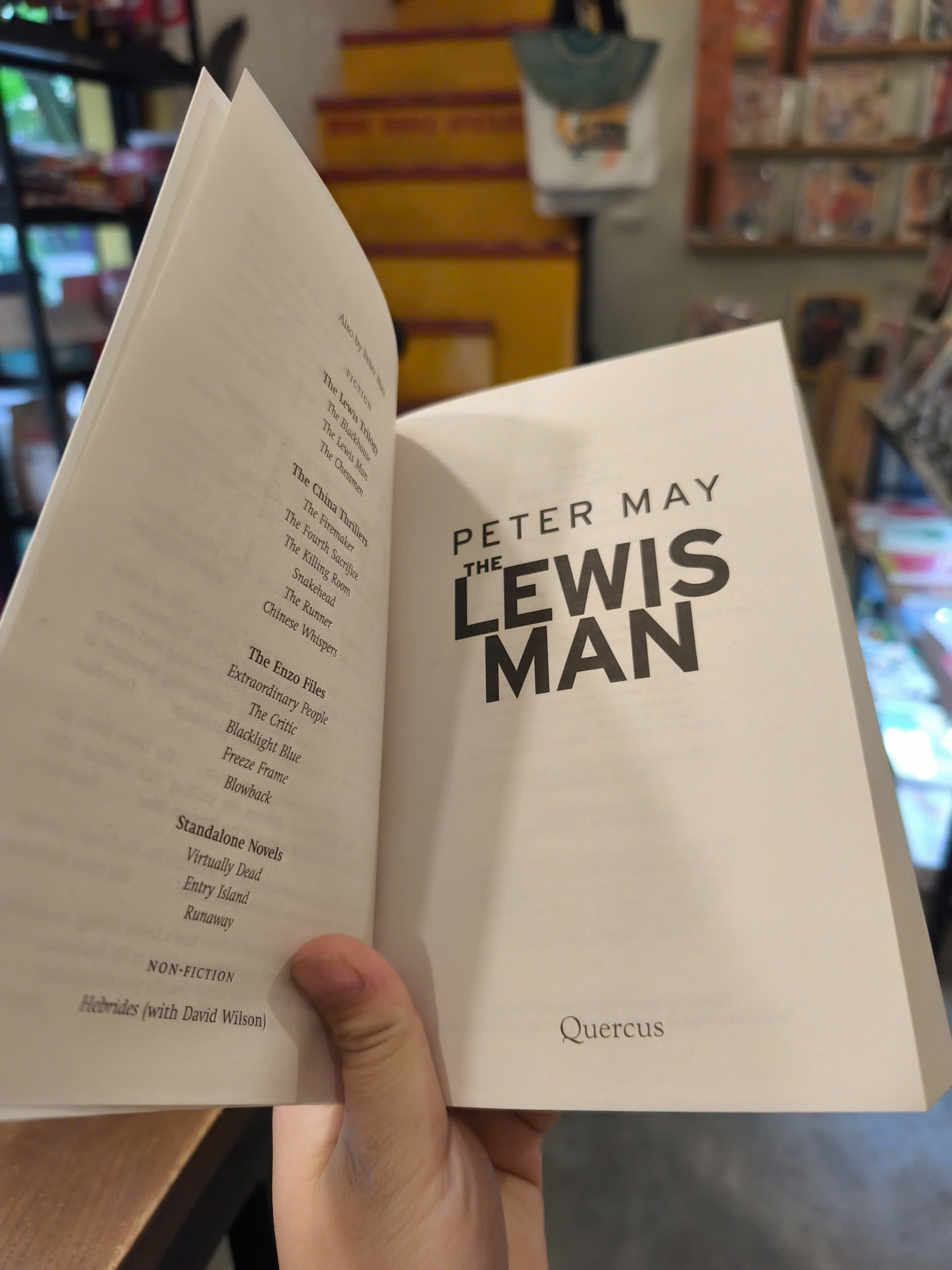 Sách - The Lewis Man by Peter May | Mystery / Crime / Ngoại văn Nhập khẩu / Trinh thám Tiếng Anh