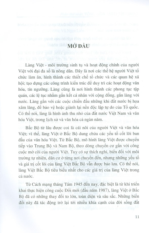 Làng Việt Ở Bắc Bộ - Truyền Thống Và Biến Đổi (Bìa cứng)