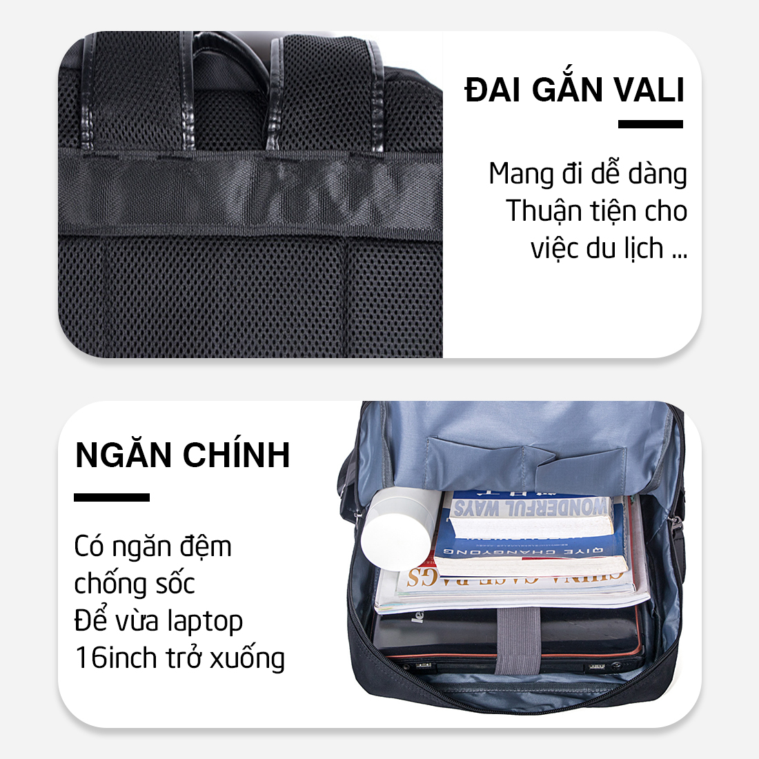 Balo Nam Nữ MENDO - Balo thời trang nhỏ gọn, phong cách Hàn - B8034