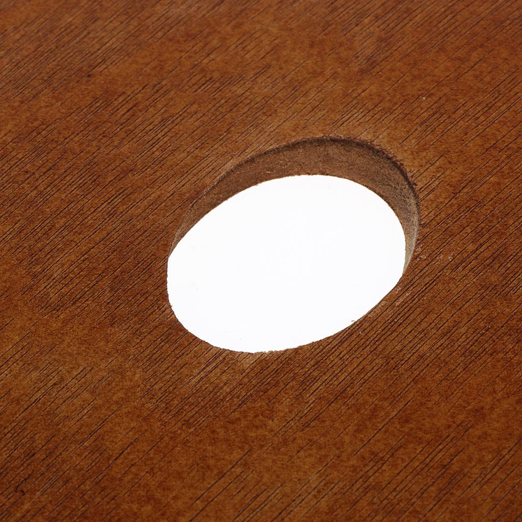 Wood Paint Tray Palette for Watercolor Oil Acrylic Paint Art Oval