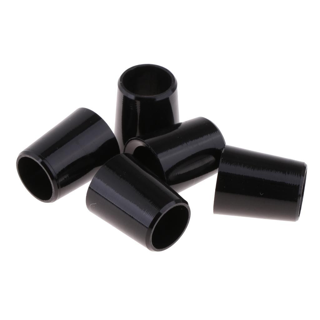 3x5pcs Black Golf Shaft Sleeve Ferrules .335 .370  Adapter .370