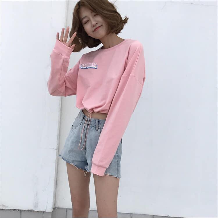 Áo Croptop Xinh Xắn Nữ Tính