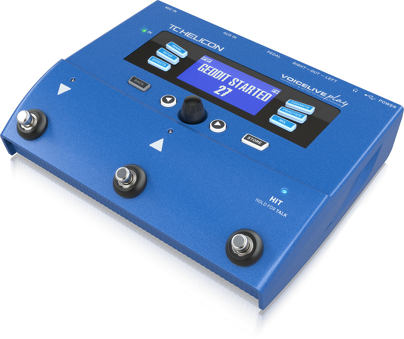 TC-Helicon VoiceLive Play Vocal Effects Pedal-Hàng Chính Hãng