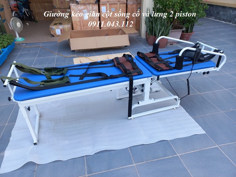 Giường kéo giãn cột sống lưng và cổ bằng điện