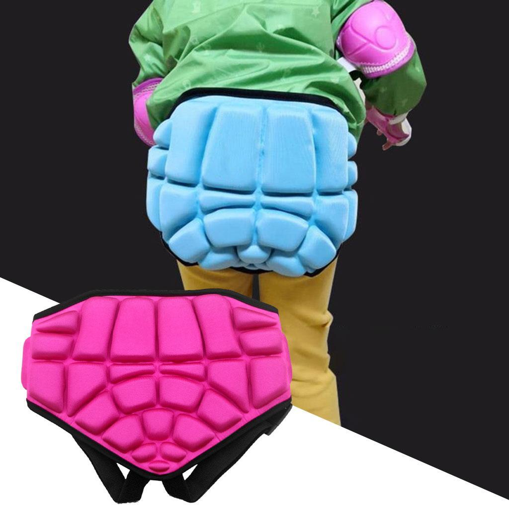 Pad Protection Hip  Guard 3D Padded Pant for Ski Skating Pink