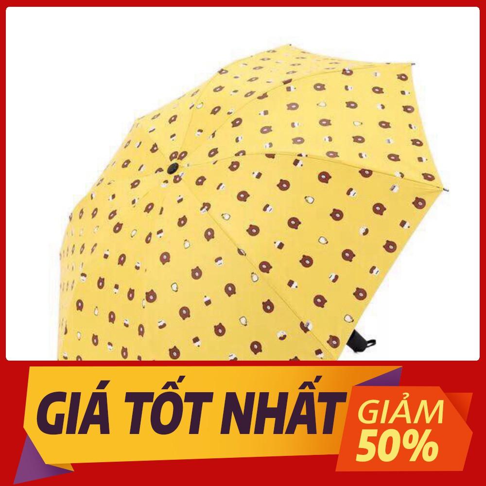 Ô gấu brown gấp gọn