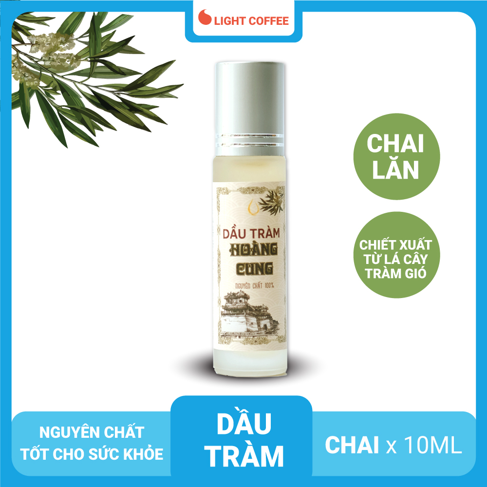 Dầu Tràm Nguyên Chất Chai Lăn Hoàng Cung Huế (10ml)