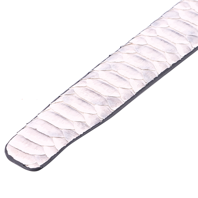 HC5311-12-13-14 - Dây thắt lưng nữ da trăn Huy Hoàng 2,5P Vip màu trắng, da nguyên thủy, đen, nâu